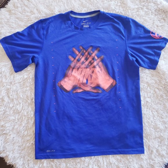 NIKE Dri-FIT X-ray Hands Football Receiver T-Shirt - Picture 1 of 7